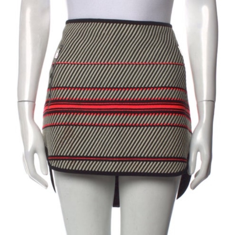 Striped Mini Skirt